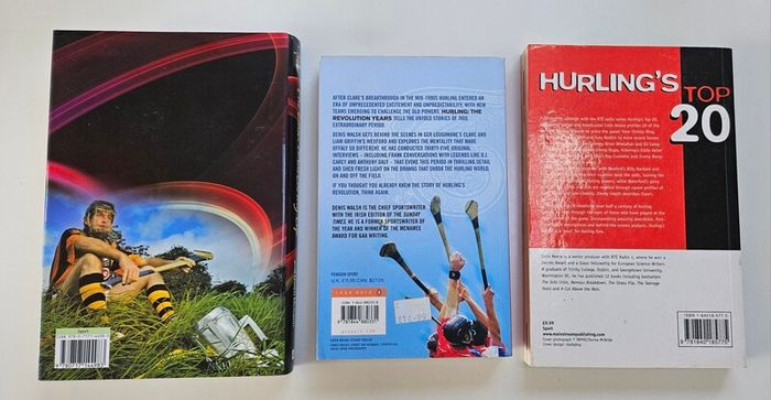 Hurling Books x 3 - GAA History Books