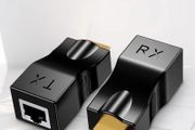 2pcs/set HDMI-compatible To RJ45 Ethernet Adapter 4K 1080P Signal Extender Up To 2.5Gbps 1080p For HDTV, STB, DVD