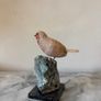 Hand-Carved Gemstone European Robin Image 8