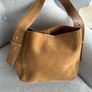 Mango suede shoulder bag Image 2