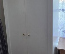 white wardrobe