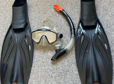Snorkel and Flippers