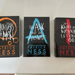 Chaos Walking Set of 3x Books by Author Patrick Ness