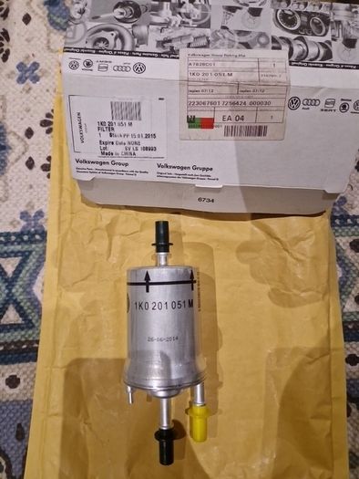 Volkswagen Audi gasoline fuel filter