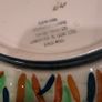 Antique Shorter & Son Staffordshire 7" hand painted Ceramic Ducks Bowl with Silver Rim Image 4