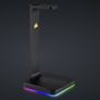 ST100 RGB Premium Headset Stand with 7.1 Surround Sound Image 7