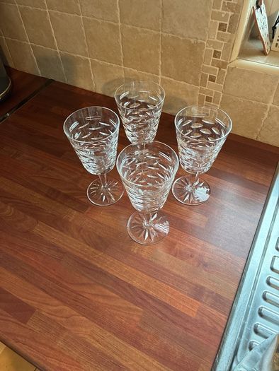 Waterford crystal wine glasses