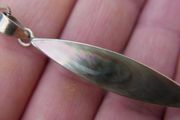 Vintage 925 Sterling Silver Pendant With Chain 5.1g L10,5"
