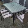 garden table and chairs Image 2
