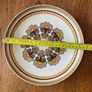 Mid Century Vintage Plates x 2 Polovi Germer Large Plates Image 4