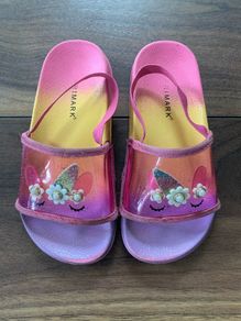Girls Unicorn Sandals: Size 12