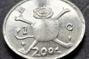 Netherlands 1 Gulden 2001 Queen Beatrix Coin