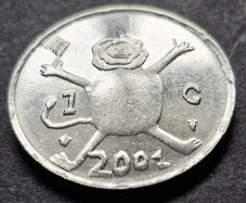 Netherlands 1 Gulden 2001 Queen Beatrix Coin