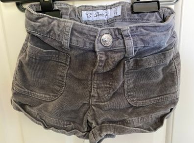 Grey girl's short trousers 104 Denim