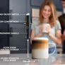 Powerful Milk Frother Handheld Foam Maker for Lattes - Whisk Drink Mixer for Coffee, Mini Foamer for Cappuccino, Frappe, Matcha, Hot Chocolate by Milk Boss Image 2
