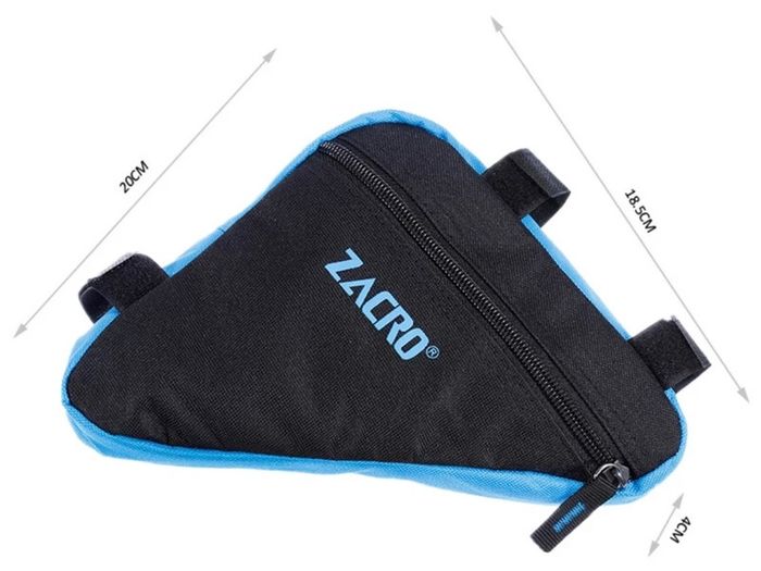 100% Brand-new Zacro Bike Bicycle Cycling Bag Front Tube Frame Phone Waterproof Bicycle Bags Triangle Pouch Frame Holder bicycle Accessories