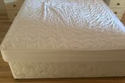 Double bed mattress and headboard