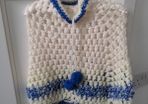 Girls crochet poncho