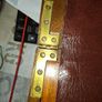 19th Century Victorian Writing Slope with Hidden Drawers Mahogany and Brass. Image 8