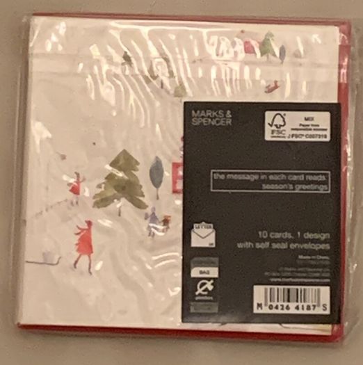 M&S Christmas Cards