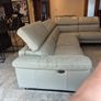 Recliner sofa n foot stool Image 2