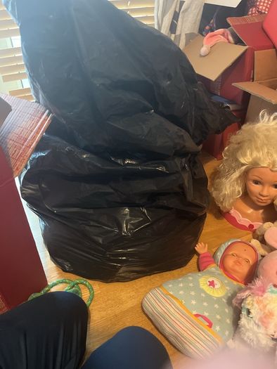 Big bag with toys