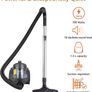 Bagless Vacuum Cleaner / Hoover with HEPA Filter, 700W, 1.5L, Black Image 4