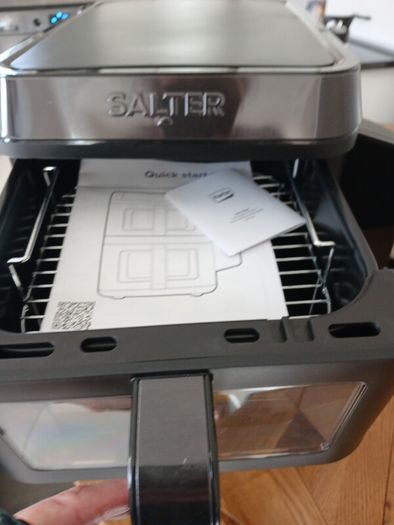 salter double air fryer brand new