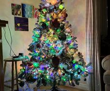 Christmas Bundle Tree and Lights and Garlands and Decorations