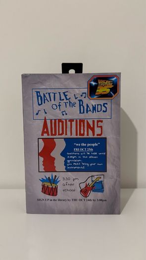 NECA Ultimate Marty McFly 85' Audition Action Figure - Back to The Future