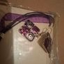 Purple Necklace and earrings set Image 3