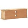 TV Cabinet with Steel Doors 120x30x40cm Solid Mango Wood Image 5