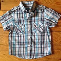 Age 3 Short Sleeved Blue