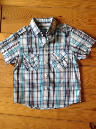 Age 3 Short Sleeved Blue