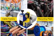 Electric Wire Stripping Machine 1.5-25mm Cable Stripper 180W 60ft/min 3 Feeding Holes Wire Peeler Scrap Copper Recycling 200v new