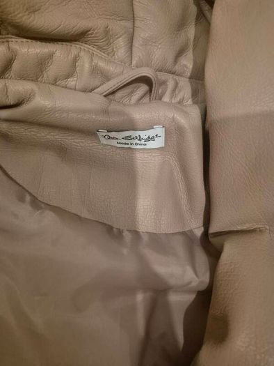 Miss Selfridge Faux leather shawl jacket
