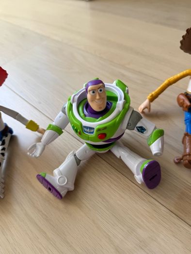 Woody, Jessie and Buzz from Toy Story interactable