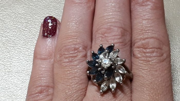 Vintage Cluster Ring