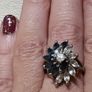 Vintage Cluster Ring Image 8