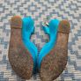 Turquoise Margaux wedges by Terry de Havilland Image 6