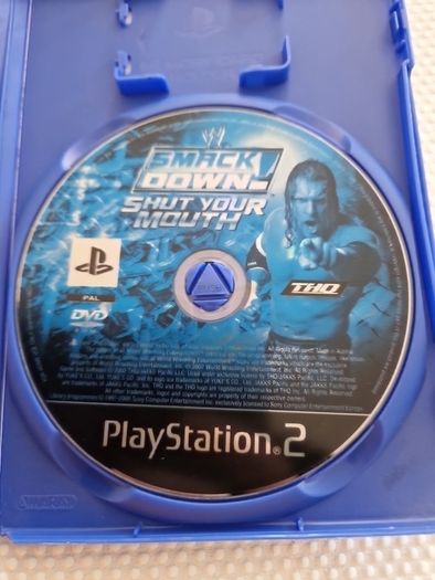 W Smackdown Shut your mouth PlayStation2 Ps2 Games Original