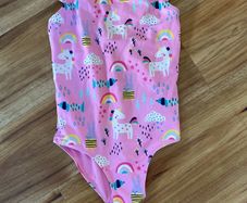 Next swimsuit like new! Age 7