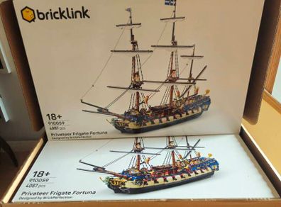 lego bricklink designer program 910059 Privateer Frigate Fortuna/pirates ship