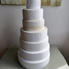 Round dummy / display cakes cake decorating