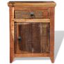 Nightstand Solid Acacia Reclaimed Wood Image 7