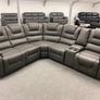 Axel Corner Leather Recliner Sofa Image 2