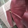 Stunning New Unused Hobbs of London Lula Maroon Leather Bag Image 6