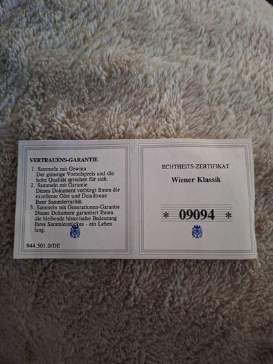 Vienna Classical Medal with Certificate & Box