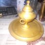 Beautiful Antique Brass Ink Holder Desk Set Image 7