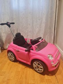 Fiat 500 push along car